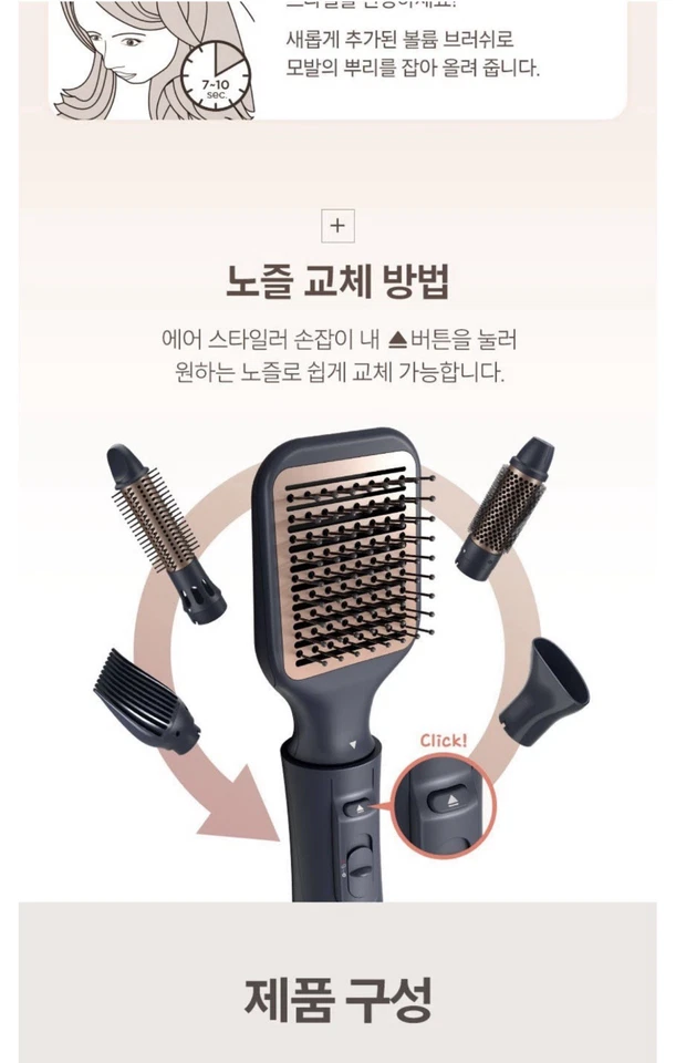 Philips 5000 Series BHA310/09 5 en 1 para mujer plancha secadora cepillo peinado Foto 4 de 4