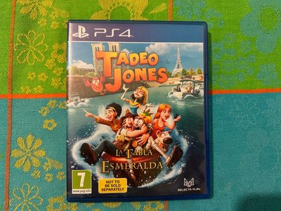 Tadeo Jones 3 La Tabla Esmeralda Sony PS4 FREE REGION CIB Englisch Espana