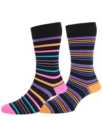 HJ Hall Mens Luxury Cotton Socks 2 Pack Soft Calf Length 7130