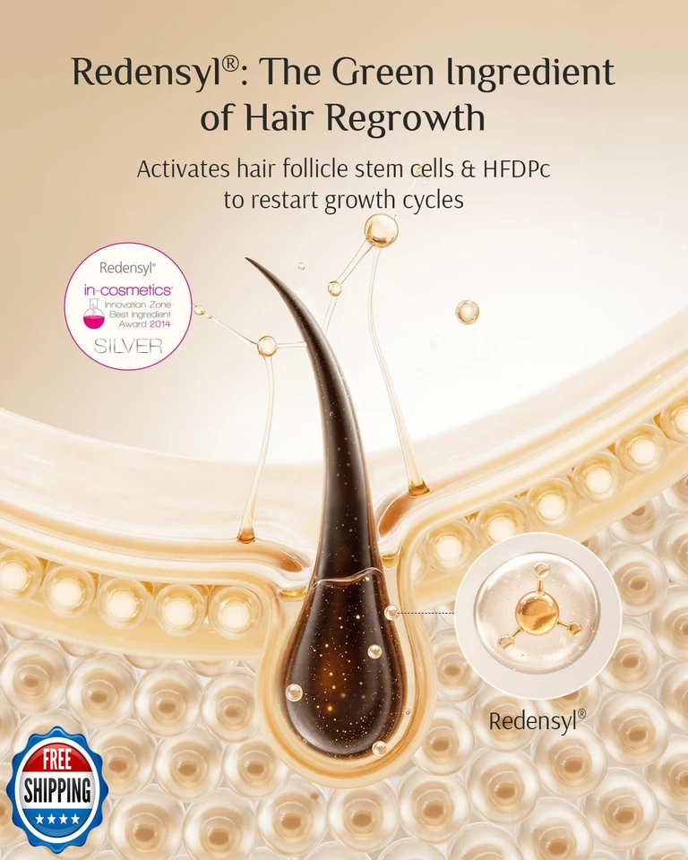 DR ZERO REDENICAL Hair Growth Shampoo for Women, 13.5 oz/400ml, Volumizing Th - Image 4 of 4