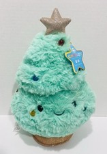 FAO SCHWARZ GLOW BRIGHTS 13" MUSIC AND LIGHTS PLUSH GREEN CHRISTMAS TREE Works