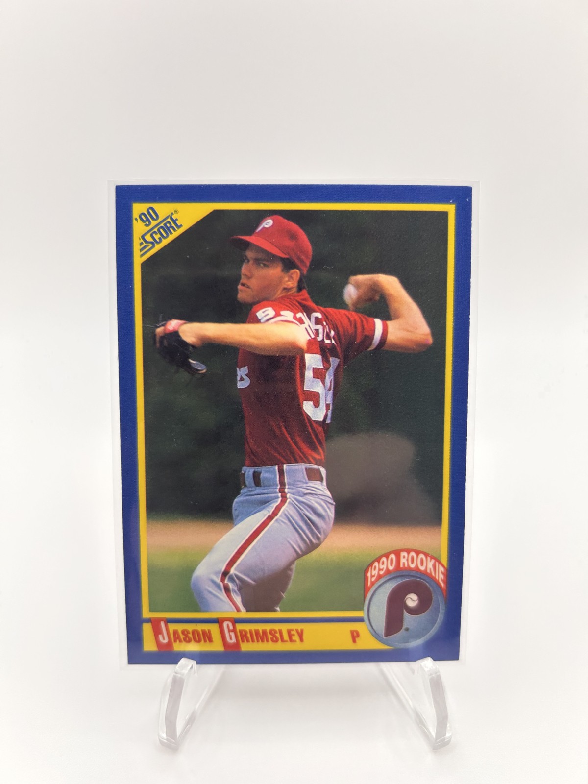 1990 Score - Jason Grimsley #649 (RC) AA1