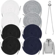 8 Stück Kordel für Jogginghose, 130cm Baumw...