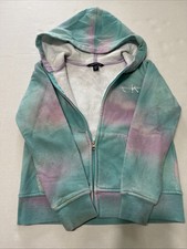 Girls Calvin Klein Zip Up Jacket Size Small 7/8
