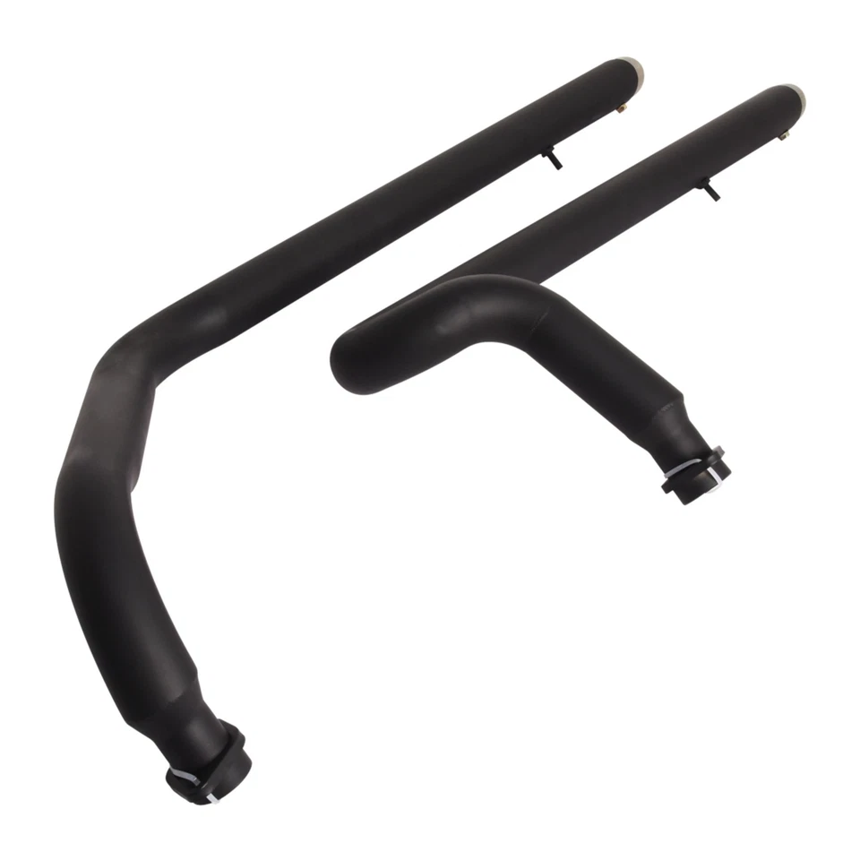 Sistema de tubos de escape negro apto para Kawasaki Vulcan 900 VN900D Classic 2006-2024 Foto 4 de 4