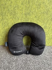 Kings Collection black travel Microbeads neck pillow Kenya Airways Africa Pride