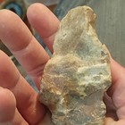 Natural Stone Rock Specimen Handheld Collectible Decor Brown Gray Beige — photo 3