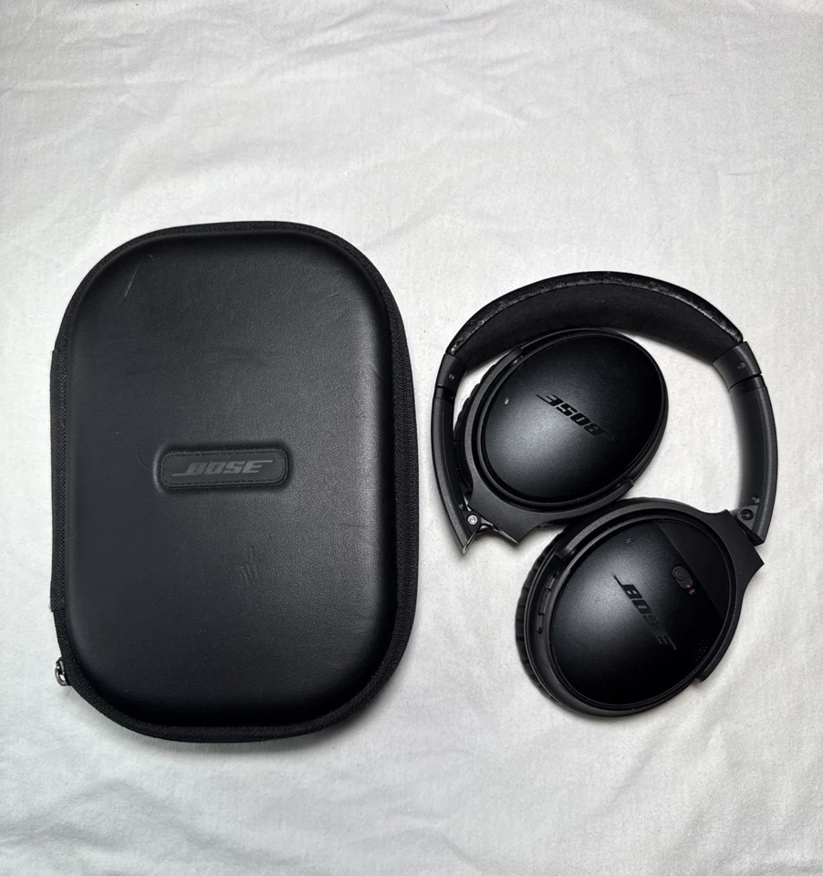Bose QuietComfort 35 Noise Cancelling Series I Wireless Headphones QC35 Black - image 3 of 4