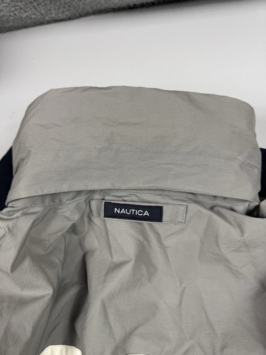 Giacca uomo Nautica Small S reversibile per tutte le stagioni e pile con cappuccio nel colletto - Foto 14 di 20