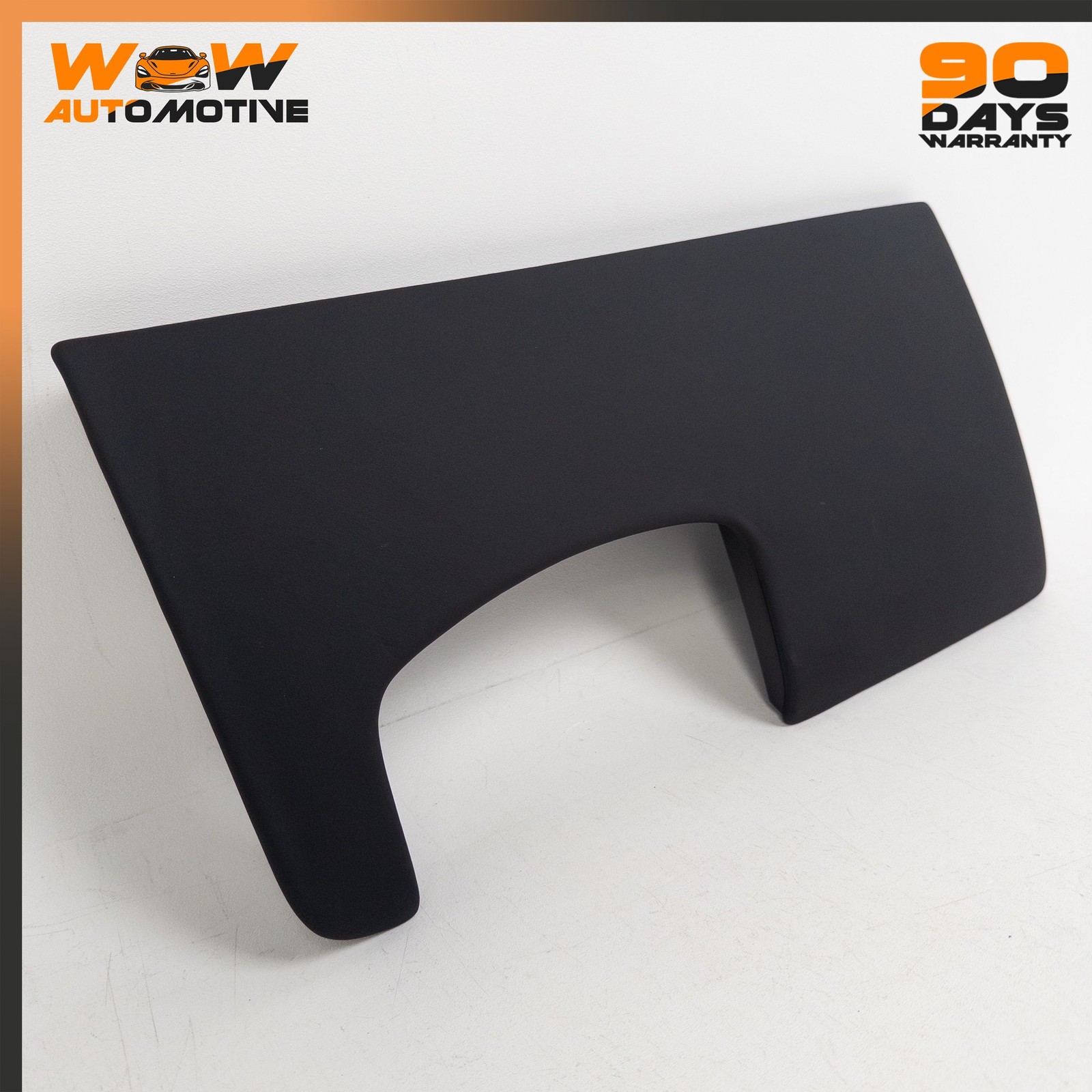 04-19 BENTLEY CONTINENTAL SUPERSPORTS LEFT DASHBOARD KNEE TRIM COVER BLACK OEM
