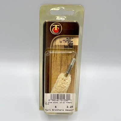 New Thompson Center T/C Cotton Bore Swab .54 Caliber 10-32 Thread