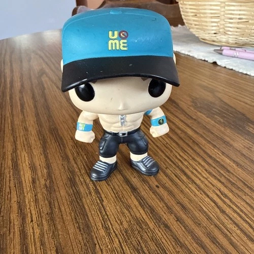 Funko Pop WWE #01 John Cena Black Pants WWE Exclusive Used  out of box