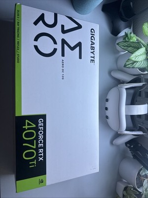 GIGABYTE GeForce RTX 4070 Ti AERO OC 12G Graphics Card, 12GB 192-bit GDDR6X