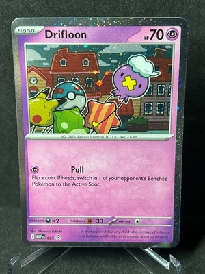 Pokémon Drifloon 005 Mega Evolution Black Star Promo Near Mint