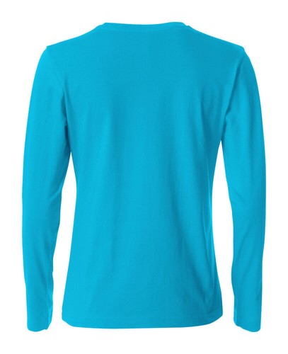 CLIQUE T-shirt Maglietta BASIC-T LADIES Maglia Manica Lunga Donna 100% Cotone - Foto 17 di 33