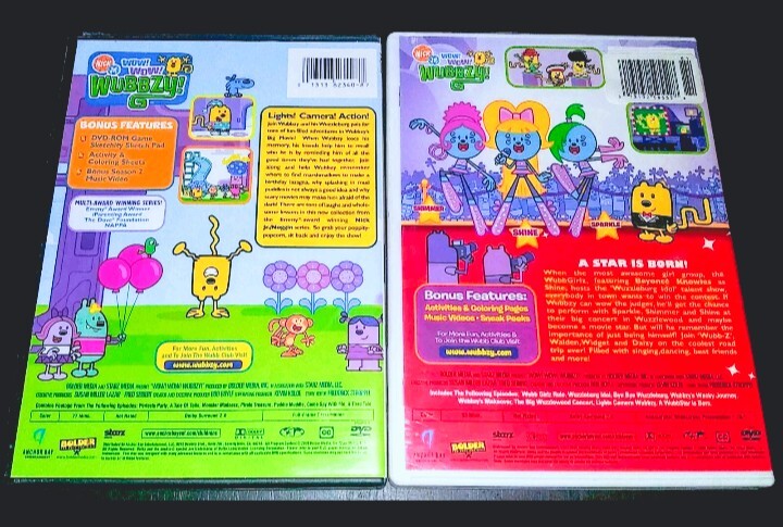 Nick Jr. | Lot Of 2 | Wow Wow Wubbzy DVDs | eBay