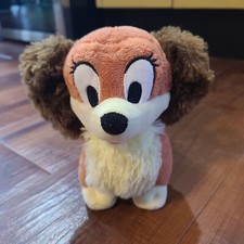 Disney Store Collection Fifi Plush Minnie Mouse Cocker Spaniel Puppy Dog Brown