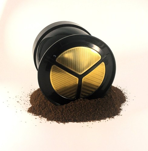 Filtro de café dorado sostenible Designandgrace Coffee-4-me de una sola taza - Imagen 7 de 15