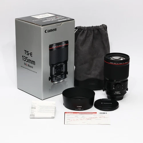 Canon TS-E 135mm 135 mm f/4 Macro Tilt-Shift Lens USA - Rarely used - Beautiful