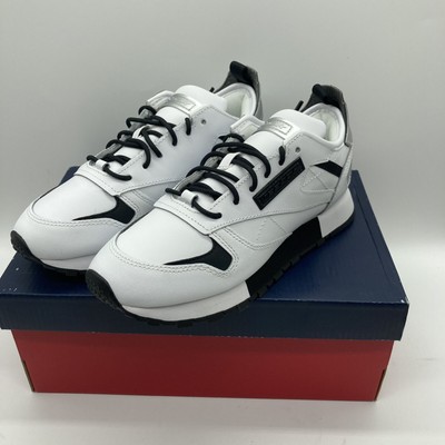 Reebok Classic Leather Reedux Sneaker Unisex Size 3 White/Black/Silver  Metallic | eBay