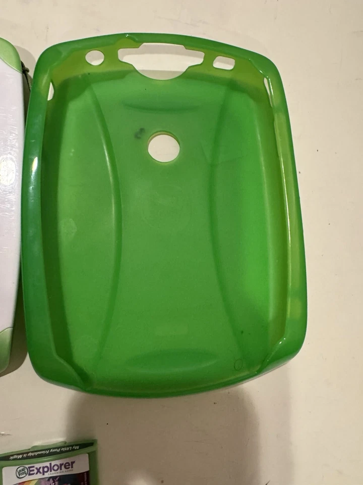 Leap Frog LeapPad #32200 Green/white With 1 Game Tested - Image 4 of 4