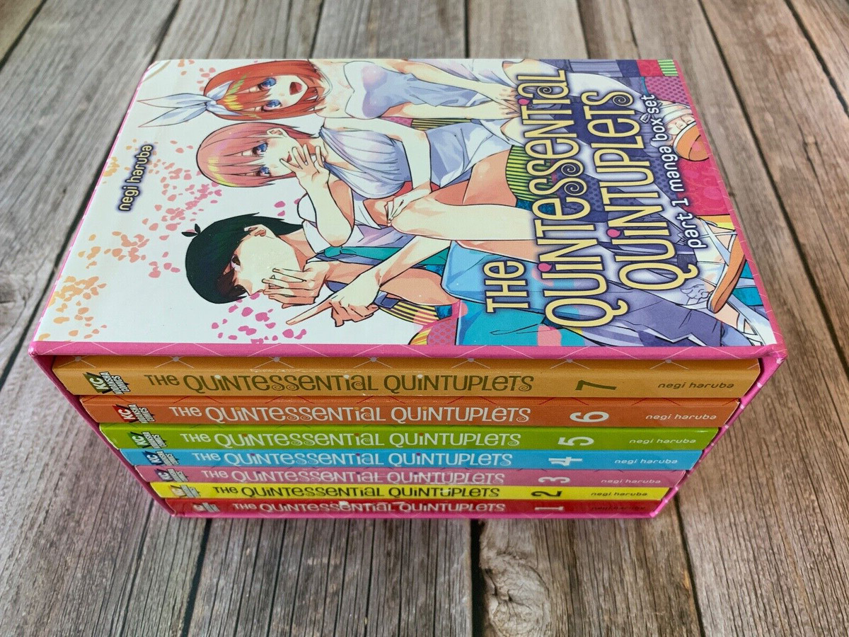 Negi Haruba · The Quintessential Quintuplets Part 1 Manga Box Set