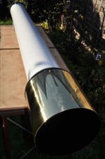 8.5" F/12 achromatic refractor and EQ8 equatorial mount and steel pier