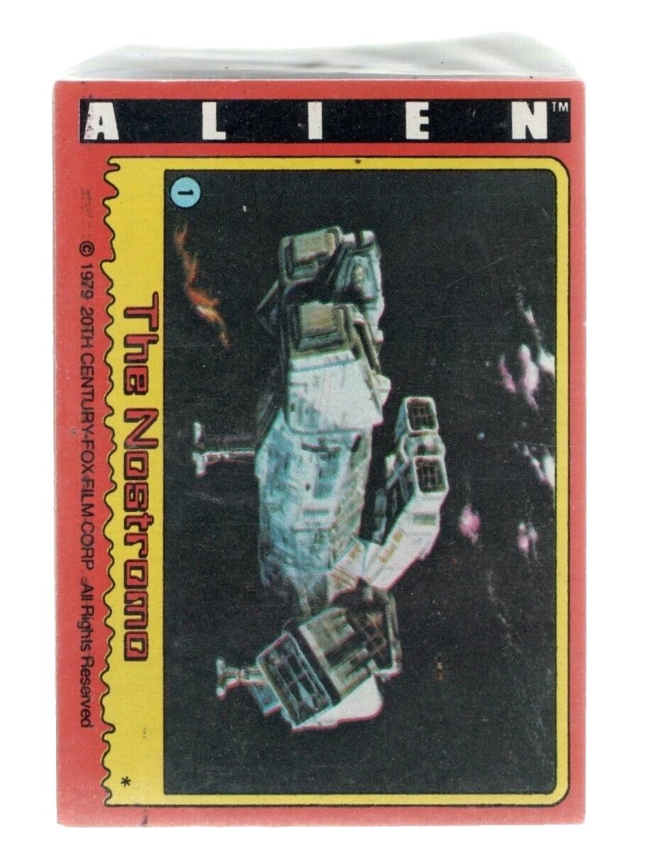 Juegos de tarjetas intercambiables de Topps Alien