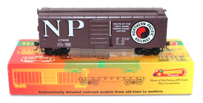 Roundhouse 1087 HO 40' Round Top Box Car NP 17903 Built Boxed KDs