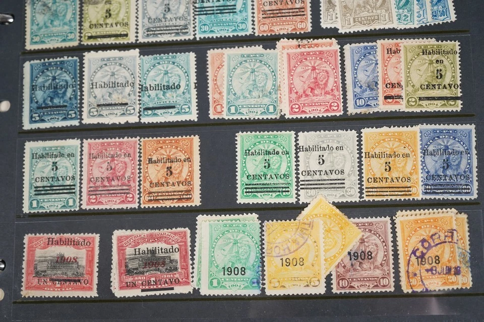 PARAGUAY GRAN COLECCIÓN DE 1500+ SELLOS COMO NUEVOS Y USADOS EN PÁGINAS DE STOCK Foto 3 de 4