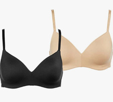 NEW Calvin Klein Womens 2-Pack Lightly Lined Wirefree Bra Size Medium