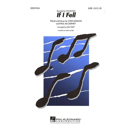 Hal Leonard If I Fell Satb By The Beatles Arranged By Mac Huff Ebay Hal Leonard If I Fell Satb By The Beatles Arranged By Mac Huff Ebay