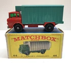 MATCHBOX SERIES No44 REFRIGERATOR TRUCK MADE IN ENGLAND BY LESNEY W/ORIGINAL BOX