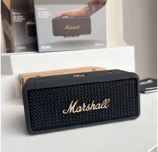 Brand New Marshall Emberton Portable Bluetooth Speaker - Black Brass