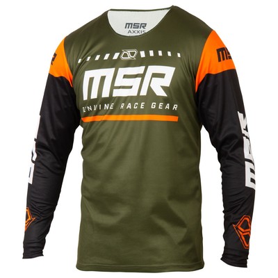 MSR 209-189-0031 Axxis Range Jersey Small Olive