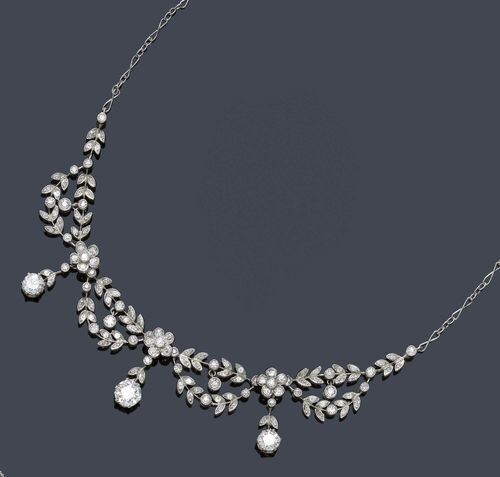 プライ AntiqueSilver ChainNecklace シュウト Vintage 925 Sterling Silver Chain with Square CZ Pendant
