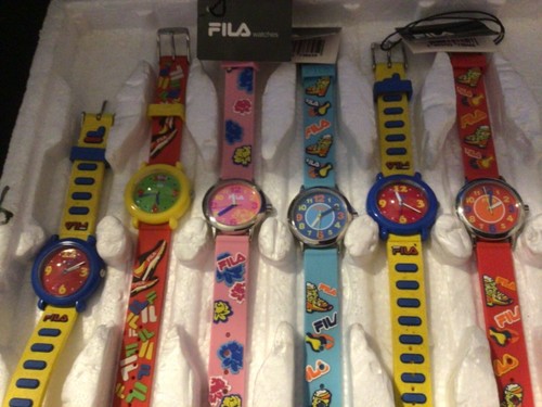 FILA CHILDRENS WATCHES TRAY 1-6 PRICE IS FOR 1 WATCH ONLY - Picture 2 of 2