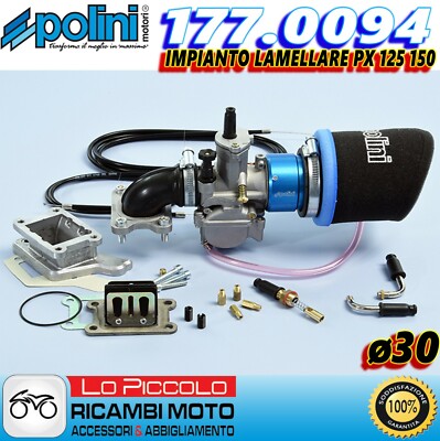 Sip Kit Polini 177 Vespa Px 125 177 Polini Massima Elaborazione
