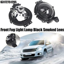 1Paar  Klarglas Nebelscheinwerfer SchwarzSmoke für Mini R55-59 Clubvan Clubman