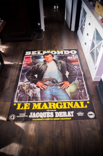 LE MARGINAL (1983) -Belmondo - Original French Movie Poster – Large Fold