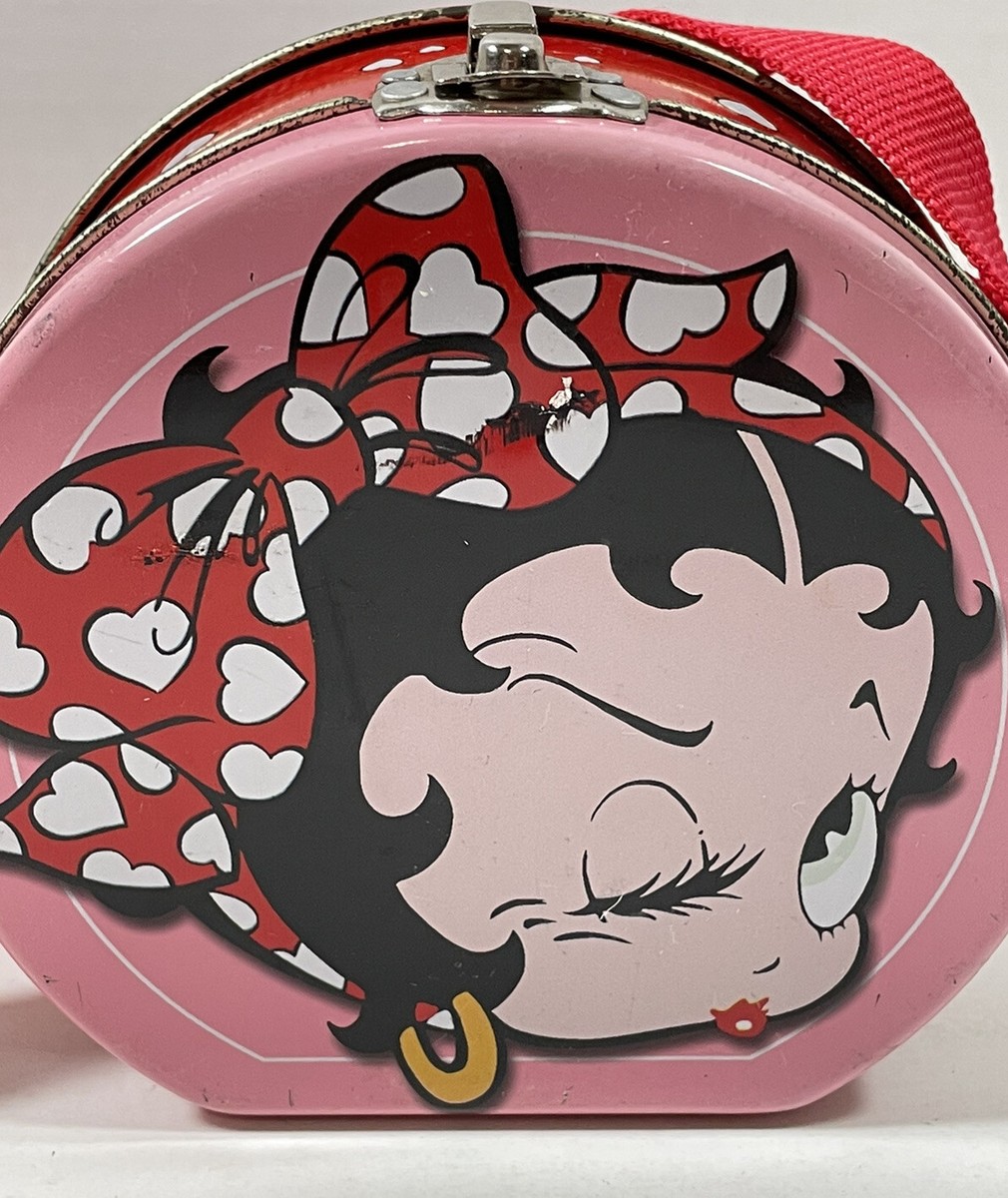 ★TOUT Y EST★ Betty Boop Beads Mini Crossbody Bag Ivory S24 ☆TOUT Y EST☆ Betty Boop Beads Mini Crossbody Bag Ivory S24