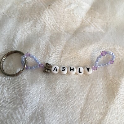 ASHLY personalized keychain-NEW