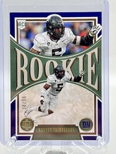 2022 Panini Legacy Kayvon Thibodeaux Blue Rookie Parallel #/50 SSP Giants