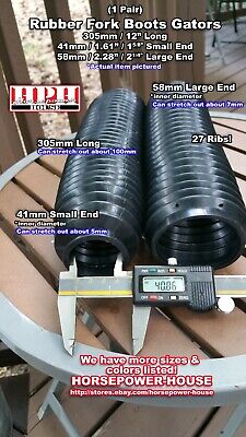 41mm Fork Boots Gaiters 19841988 Honda CR500R 8889 NX650 8987 XL600R