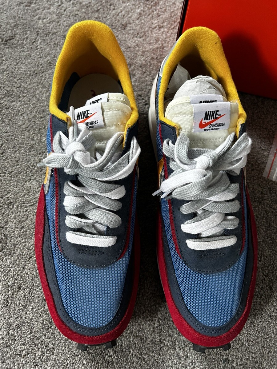 sacai mens x nike ldwaffle varsity blue