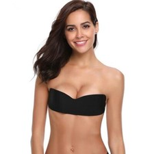 Women's Push Up Adhesive Silicone Bra
