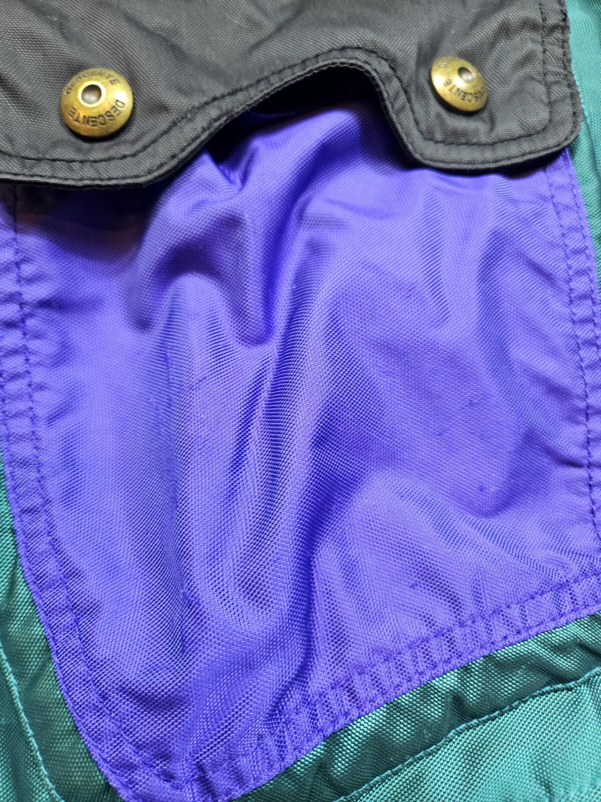 Vintage 90s Descente Colorblock Ski Jacket Size Medium