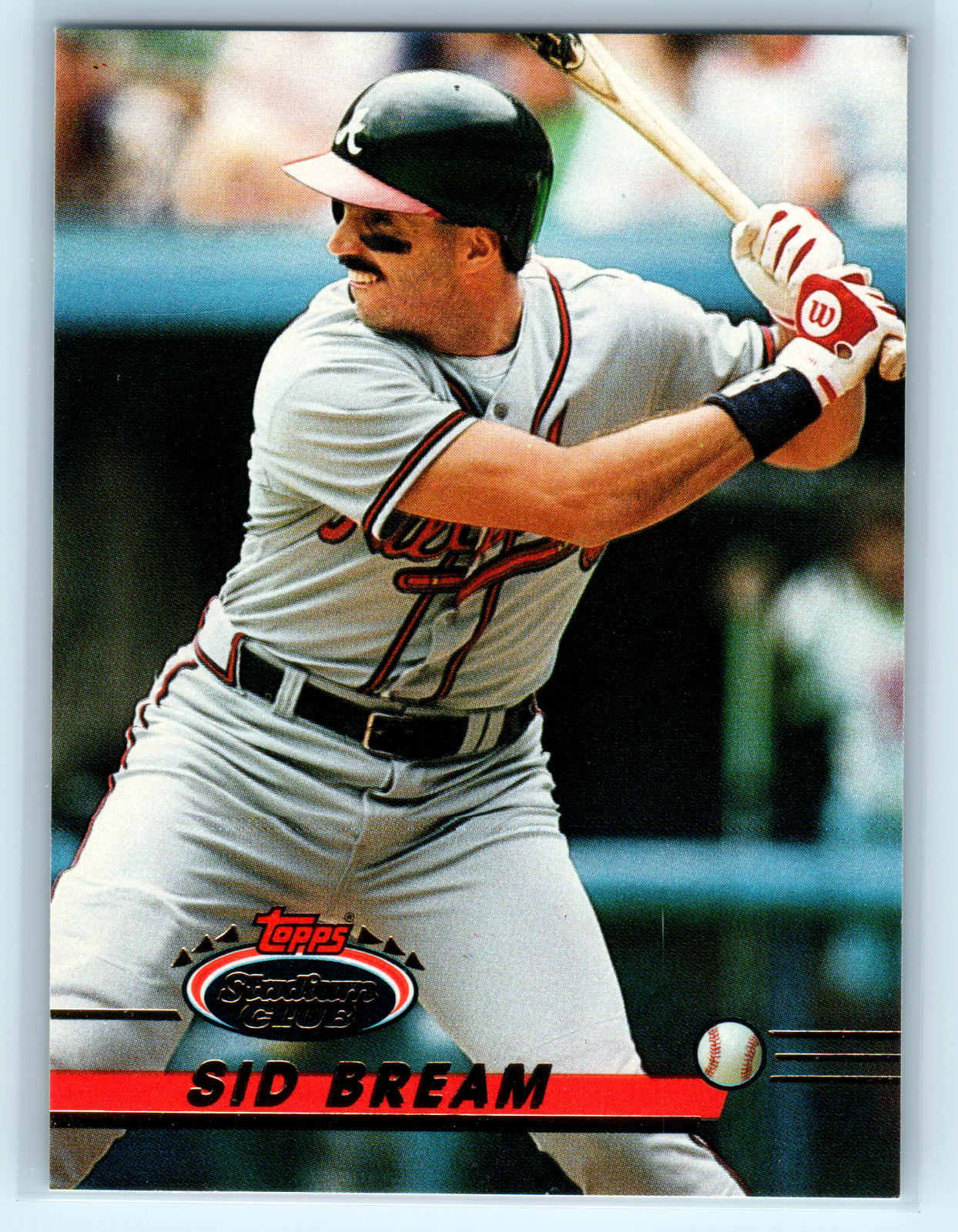 1993 Topps Stadium Club Sid Bream #151