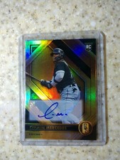 2021 Chronicles Yermin Mercedes Gold Standard Rookie RC Auto #12 White Sox