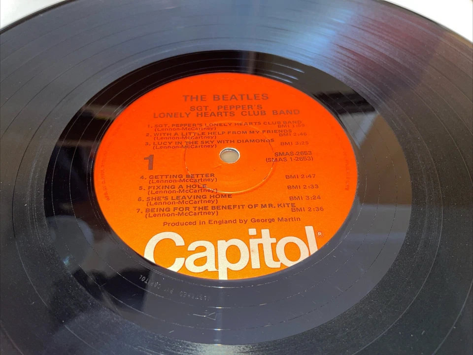 The Beatles Sgt. Pepper's Lonely Hearts Club Band · Lp · 1976, photo 3 of 5